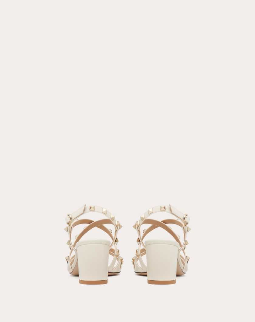 ROCKSTUD CALFSKIN SANDAL WITH STRAPS 60MM - Image 5